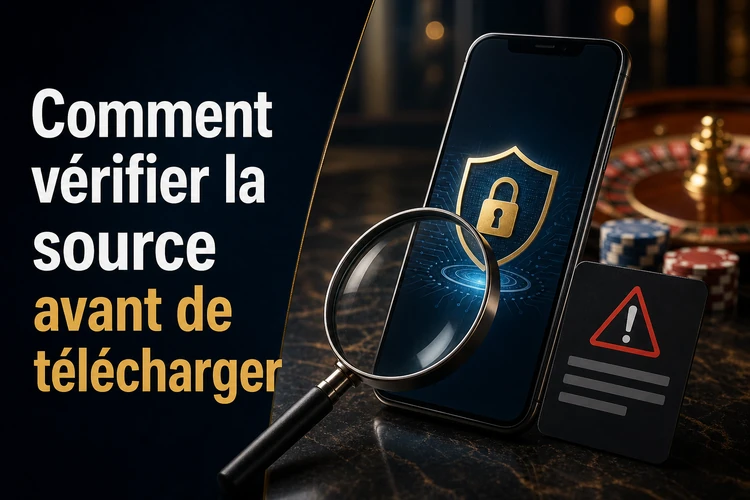 Comment vérifier la source avant de télécharger